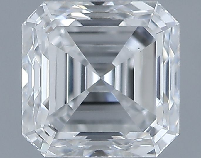 0.7ct Asscher E VS1 Natural Diamond