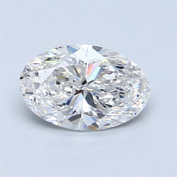 0.9ct Oval F SI1 Natural Diamond