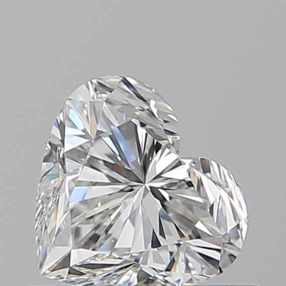 0.71ct Heart H VS1 Natural Diamond