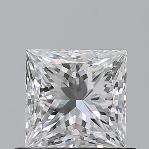 0.71ct Princess H VVS1 Natural Diamond