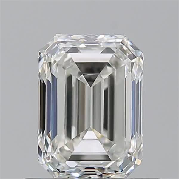 0.91ct Emerald H VVS2 Natural Diamond