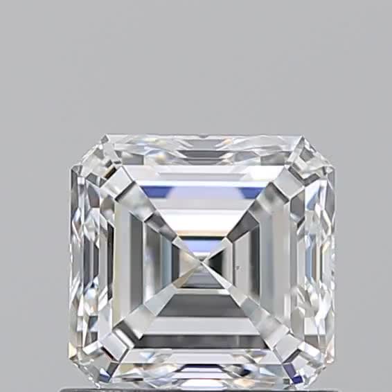 1.02ct Asscher F VS2 Natural Diamond