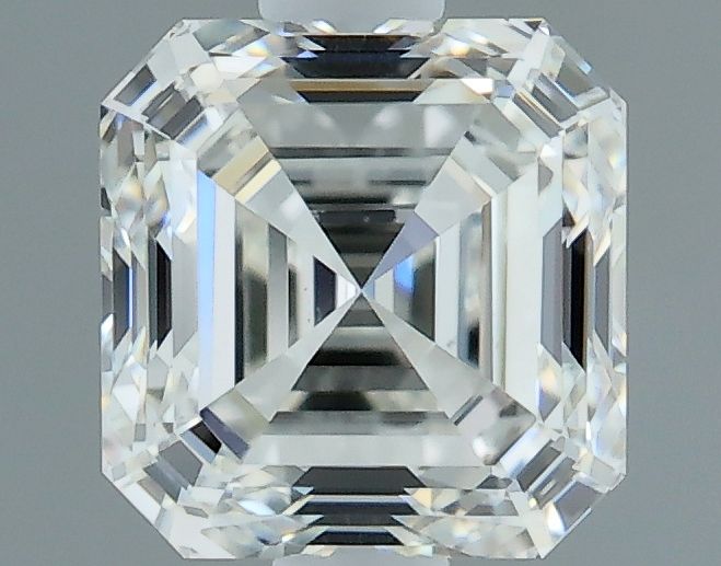 0.71ct Asscher H VS1 Natural Diamond