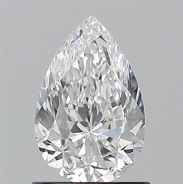 1ct Pear E VVS2 Natural Diamond