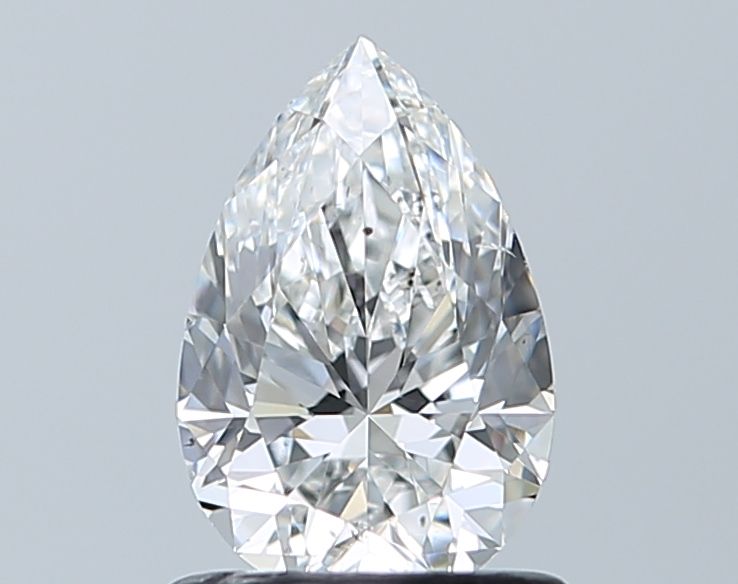 0.9ct Pear F SI1 Natural Diamond