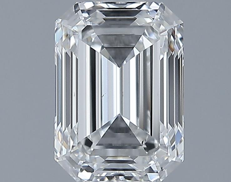 2.01ct Emerald F VS2 Natural Diamond