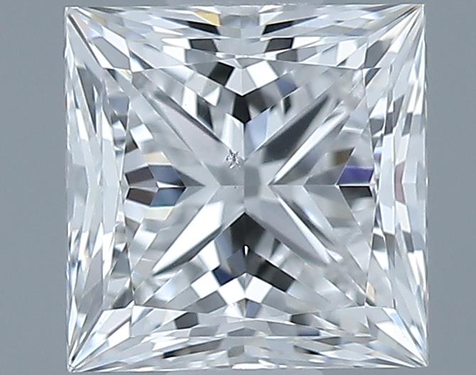 0.71ct Princess E SI1 Natural Diamond