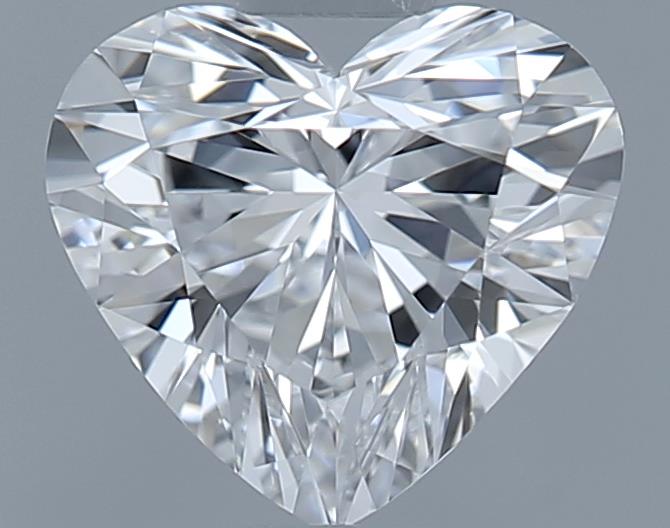 0.51ct Heart D VVS1 Natural Diamond