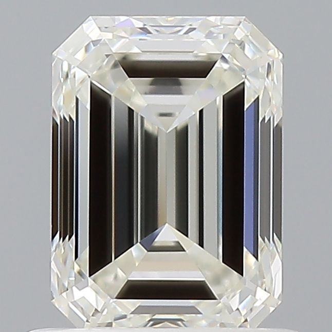 0.9ct Emerald J VVS1 Natural Diamond
