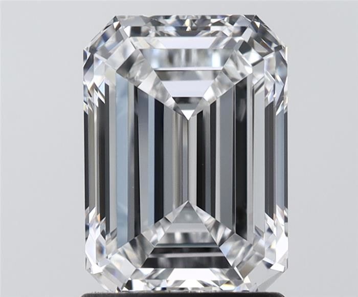 1.71ct Emerald D VVS1 Natural Diamond