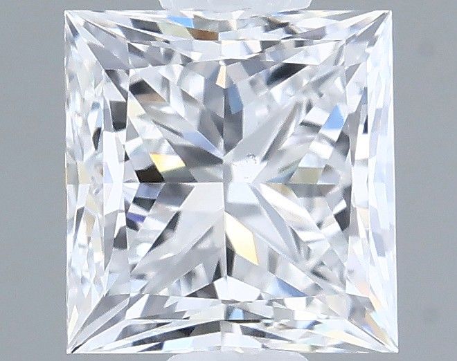 0.8ct Princess D SI1 Natural Diamond