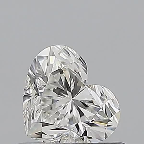0.53ct Heart G VVS1 Natural Diamond