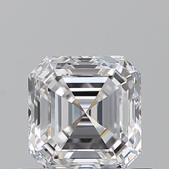 0.71ct Asscher F VVS2 Natural Diamond