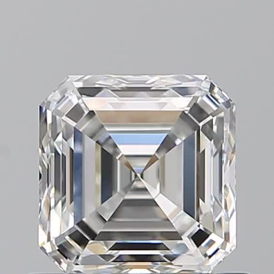 0.92ct Asscher H VVS1 Natural Diamond