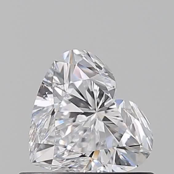 0.56ct Heart D VVS2 Natural Diamond