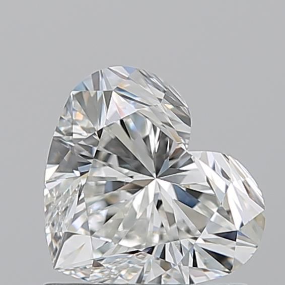 1.02ct Heart H VS1 Natural Diamond