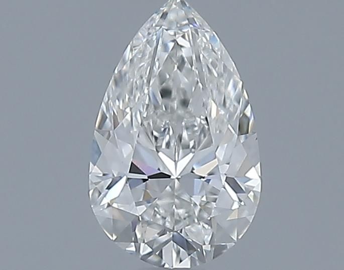 0.7ct Pear F VVS1 Natural Diamond