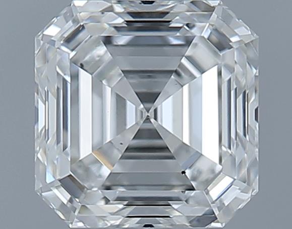 0.7ct Asscher F VS2 Natural Diamond