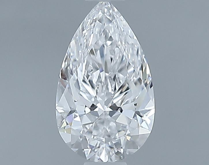 0.76ct Pear D VS2 Natural Diamond