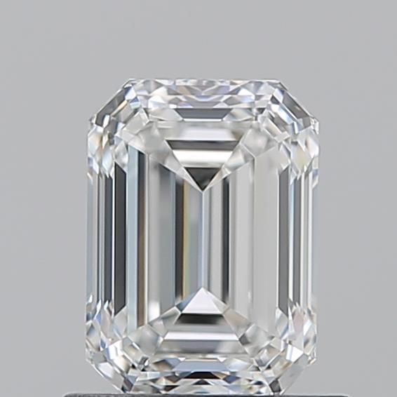 1.01ct Emerald F VVS1 Natural Diamond