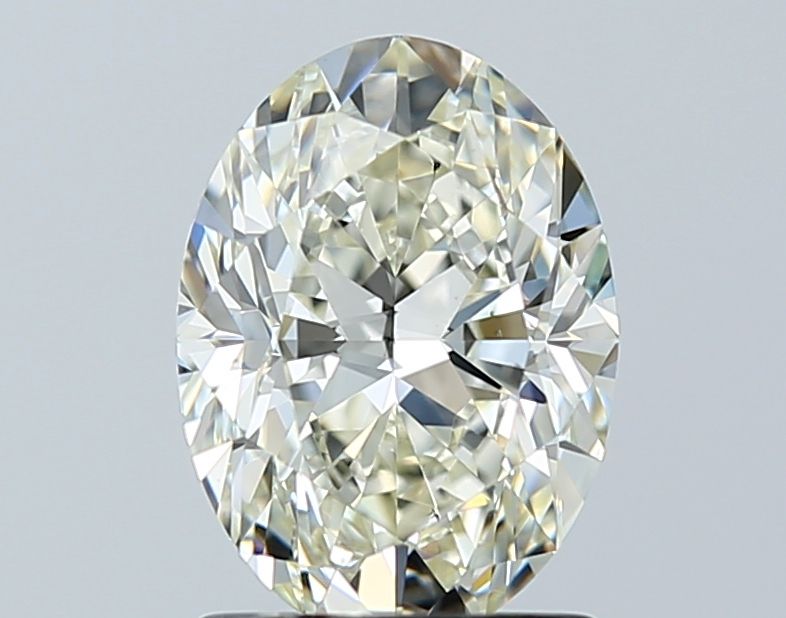 1.51ct Oval K VS2 Natural Diamond