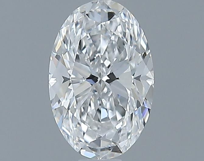0.6ct Oval D VVS2 Natural Diamond