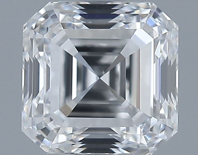1ct Asscher E VS2 Natural Diamond