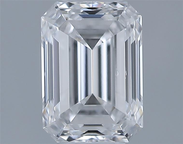 0.61ct Emerald E SI1 Natural Diamond