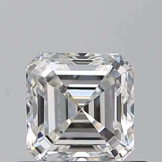 0.7ct Asscher H VS2 Natural Diamond