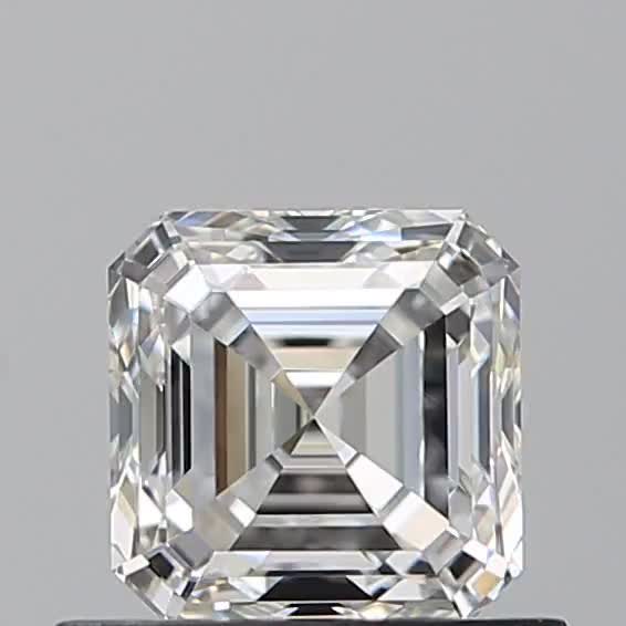 0.7ct Asscher H VVS1 Natural Diamond
