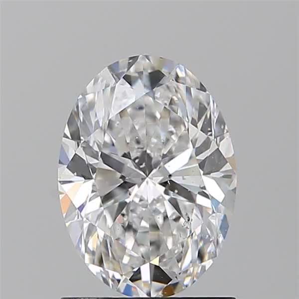 1.3ct Oval D SI1 Natural Diamond