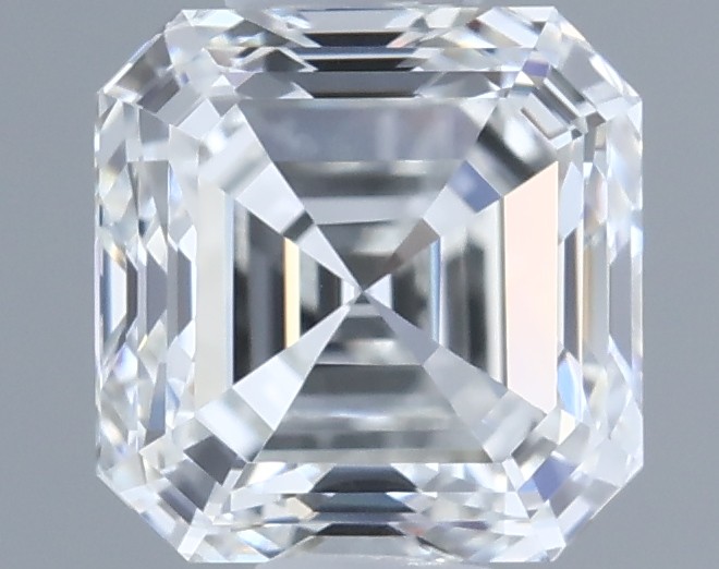 0.74ct Asscher G VVS2 Natural Diamond