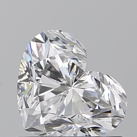 0.9ct Heart D VS1 Natural Diamond