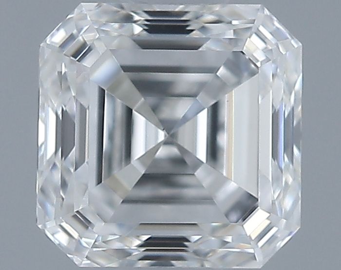 0.6ct Asscher F VS1 Natural Diamond