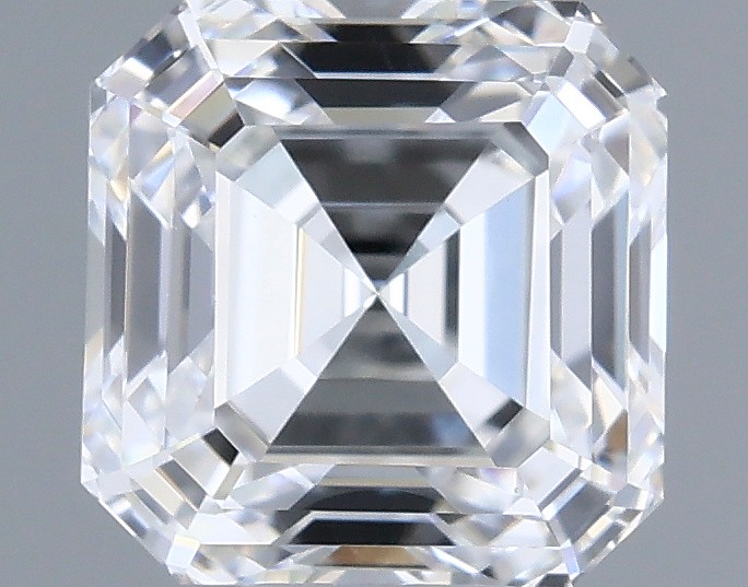 0.7ct Asscher F VS1 Natural Diamond