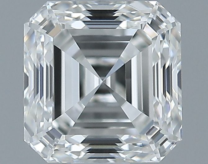 0.71ct Asscher G VVS2 Natural Diamond