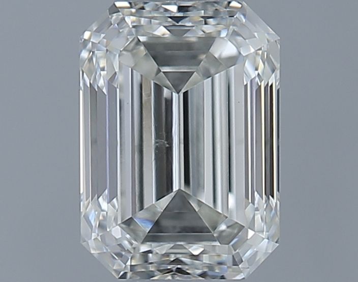 0.91ct Emerald J SI1 Natural Diamond