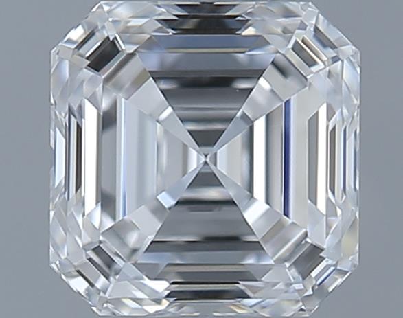 0.62ct Asscher D VS1 Natural Diamond