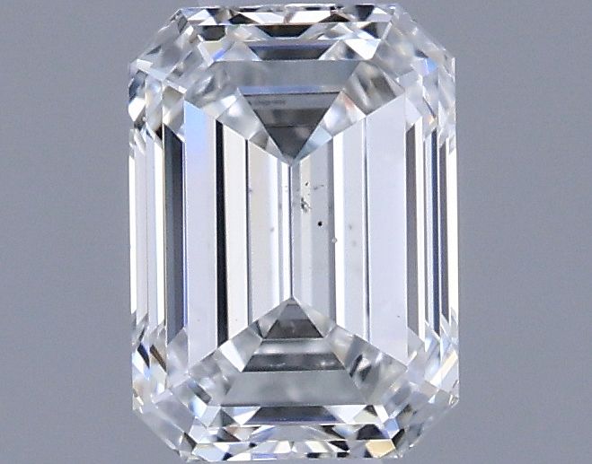 0.72ct Emerald E SI1 Natural Diamond