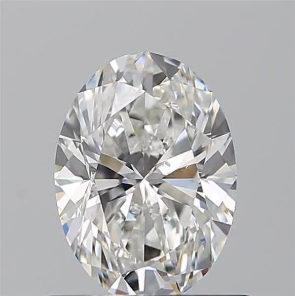 0.9ct Oval G SI1 Natural Diamond