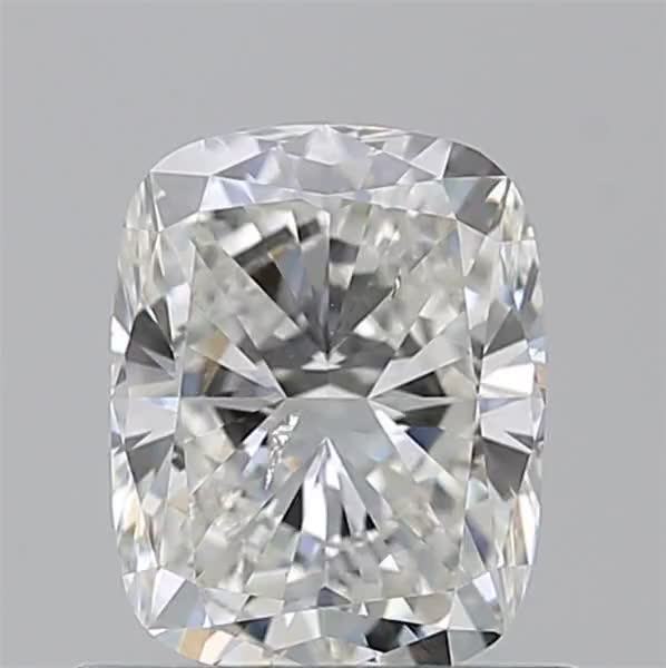 0.9ct Cushion H SI2 Natural Diamond