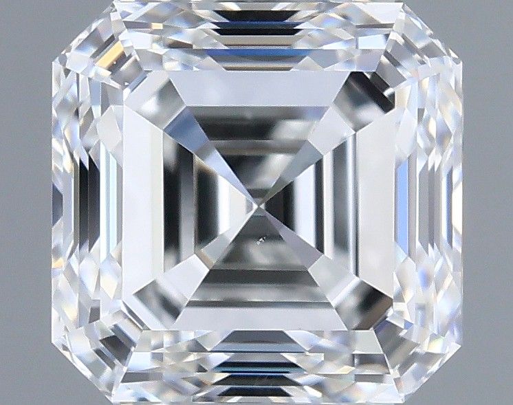 0.96ct Asscher E VS1 Natural Diamond