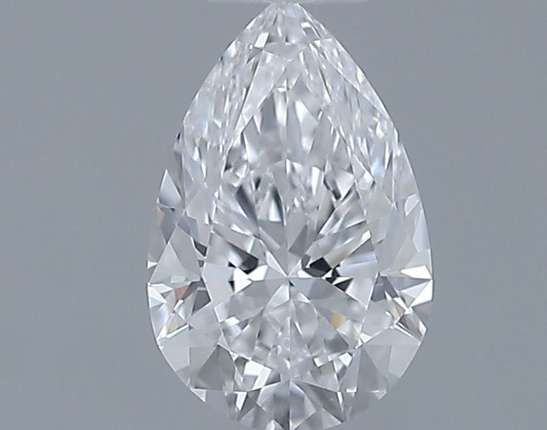 0.53ct Pear D IF Natural Diamond