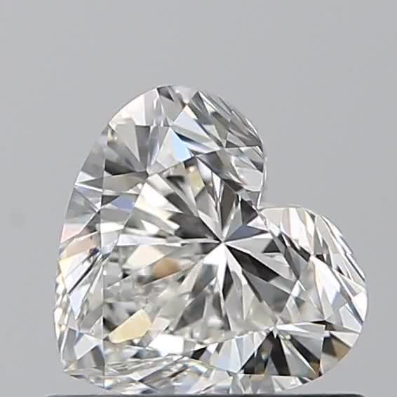 0.72ct Heart H VVS2 Natural Diamond