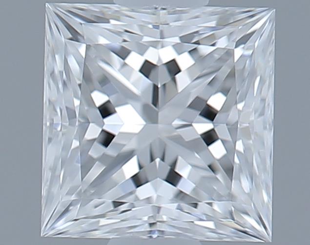0.59ct Princess D VVS1 Natural Diamond