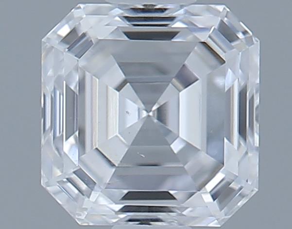 0.7ct Asscher D SI1 Natural Diamond