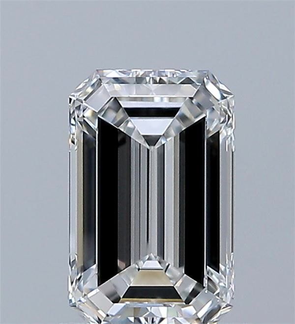 0.8ct Emerald F VVS2 Natural Diamond