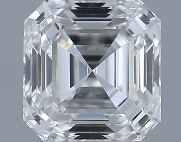 0.7ct Asscher F VS1 Natural Diamond