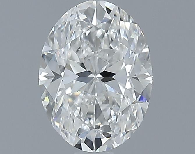0.9ct Oval F SI1 Natural Diamond