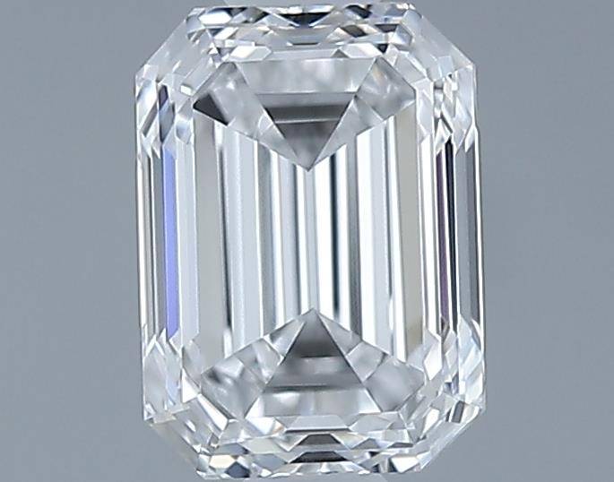 0.71ct Emerald D VVS2 Natural Diamond